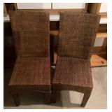 2 wicker chairs 2 wicker chairs