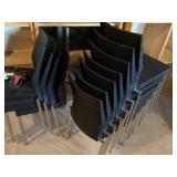 12 stacking chairs 12 stacking chairs