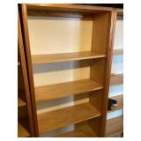 Wood shelving unit 7 feet tall x 30 inches wide Wood shelving unit 7 feet tall x 30 inches wide