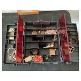 Costume jewelry lot in organizer Costume jewelry lot in organizer
