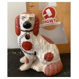 Ceramic Staffordshire dog Ceramic Staffordshire dog