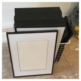 Large lot of frames with mats Large lot of frames with mats