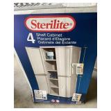 NEW 4-shelf cabinet NEW 4-shelf cabinet