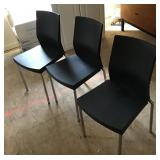 3 stacking chairs 3 stacking chairs