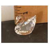 Swarovski crystal swan Swarovski crystal swan