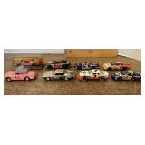8 race cars 1:64