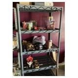 Clean up lot contents of shelves