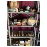 Clean up lot contents of shelves