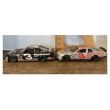 2 Dale Earnhardt race cars 1:24