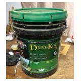 Sealed 5 gallon bucket of Drive-Kote filler/sealer