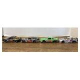 4 diecast race cars 1:48