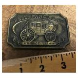 Wells Fargo belt buckle