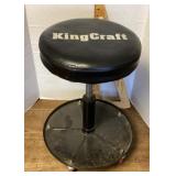 KingCraft pneumatic rolling mechanic stool