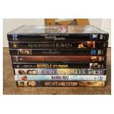 8 DVDs