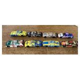 8 race cars 1:64