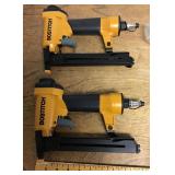 2 Bostitch staple guns for finish work