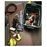 Tote of misc tools