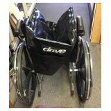 Drive folding wheelchair --extra wide
