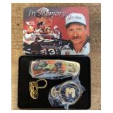 Dale Earnhardt knife and pocket watch set