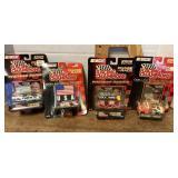 4 NOS Racing Champions race cars 1:64