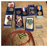 World War II era medals