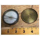 Brass compass