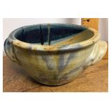 Signed studio pottery bowl 6" diameter