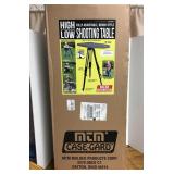 NEW MTM High-low bench-style shooting table