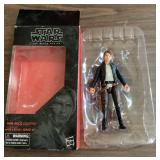 Han Solo figurine with original box (missing gun)