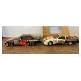 2 diecast race cars 1:24