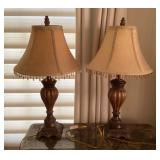 Pair of table lamps