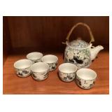 Panda design tea set