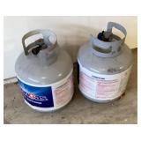 2 propane tanks