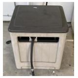 Hose reel cabinet