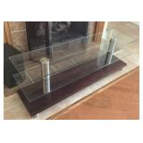 Glass media stand