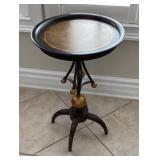 17" Round side table