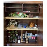 Contents of cabinet