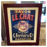 13x16 French Ferrier Soap framed print