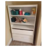 Bathroom cabinet and contents