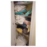 Contents of upstairs linen closet