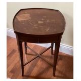 Mahogany side table