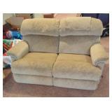 La-Z-Boy microfiber dual reclining sofa