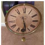 Large Regis & Trent 24" round wall clock