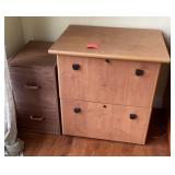 2 File cabinets with contents