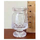 Waterford crystal "Lismore" jar