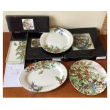 Group of holiday plates