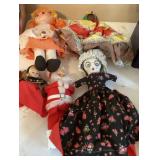 Doll group --topsy-turvy, Santa, ethnic, etc.