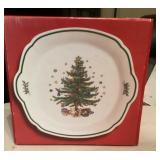 Nikko Christmas serving tray