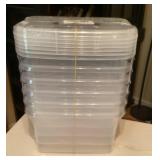 6 NEW storage bins