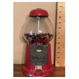 Gumball machine filled with buttons